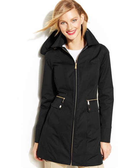 michael kors raincoat womens|michael kors insulated jacket.